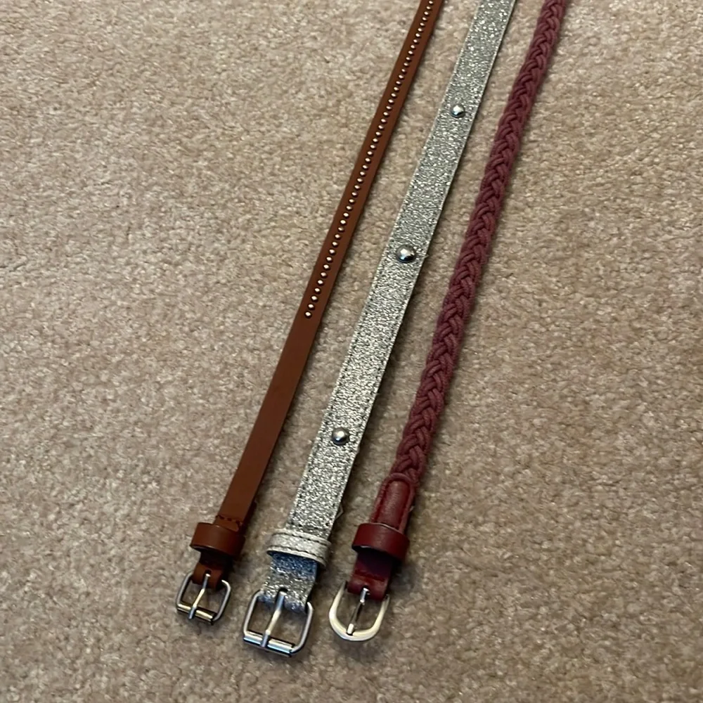 3- 32/33 inch belts